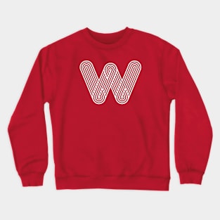 Alphabet W Crewneck Sweatshirt